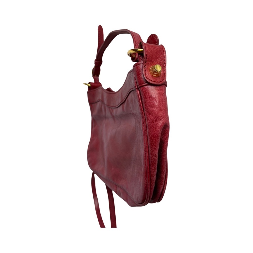 Balenciaga red mini crossbody city bag with gold Hardware - Picture 6 of 12